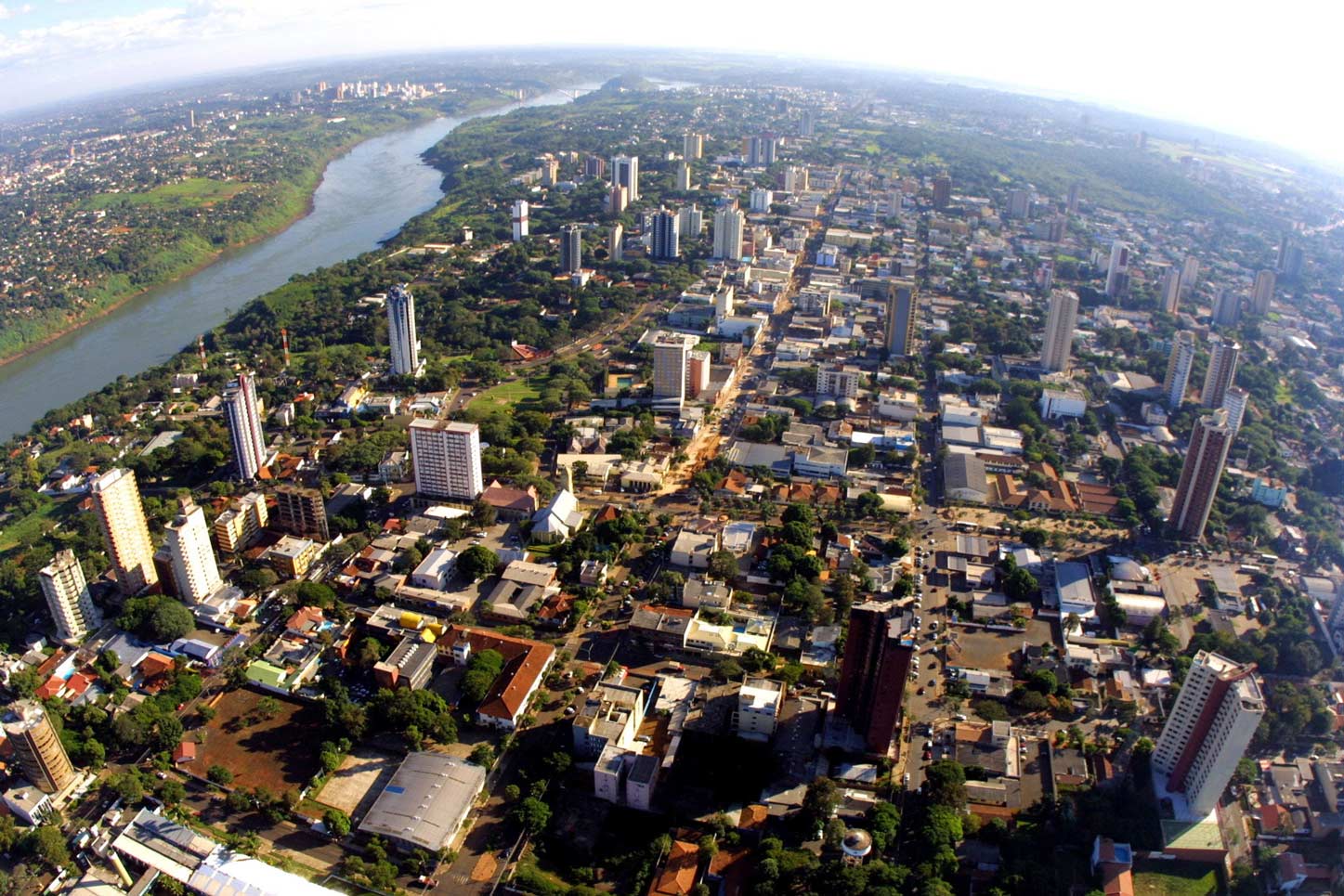Vista erea - Foz do Iguacu