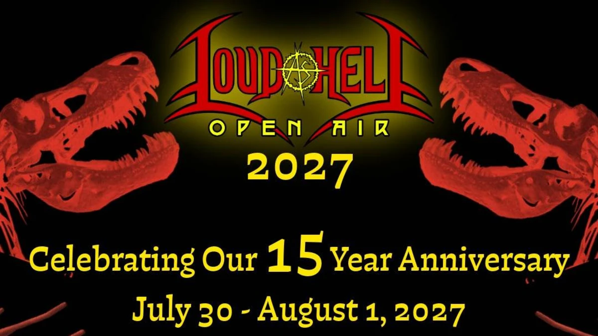 FESTIVAL LOUD AS HELL OPEN AIR abre inscrições de bandas para a programação de 2027! O encontro mais pesado das Badlands canadenses