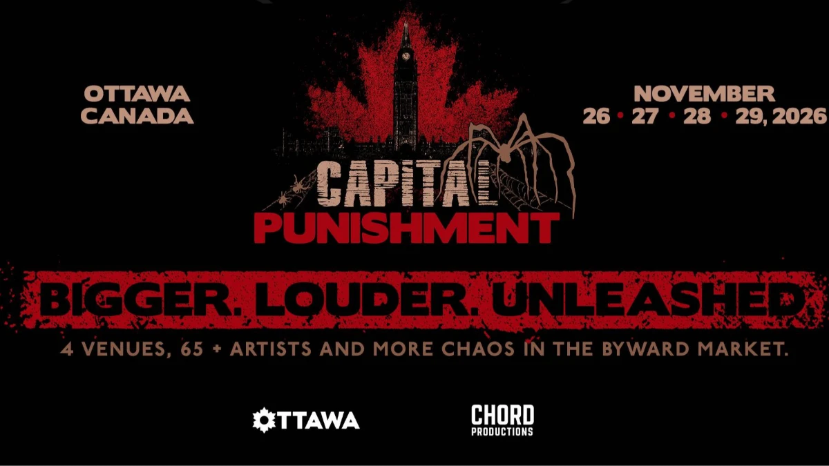 O Festival CAPITAL PUNISHMENT de Ottawa anuncia a programação completa de 2026!