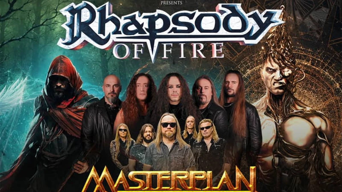 Masterplan e Rhapsody Of Fire atualizam datas da turnê no Brasil