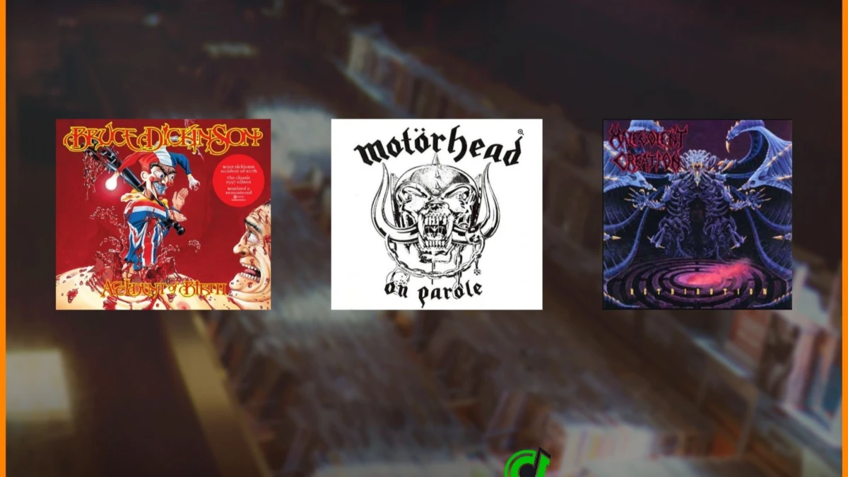 Álbuns do Bruce Dickinson, Motörhead e Malevolent Creation são disponibilizados em CD